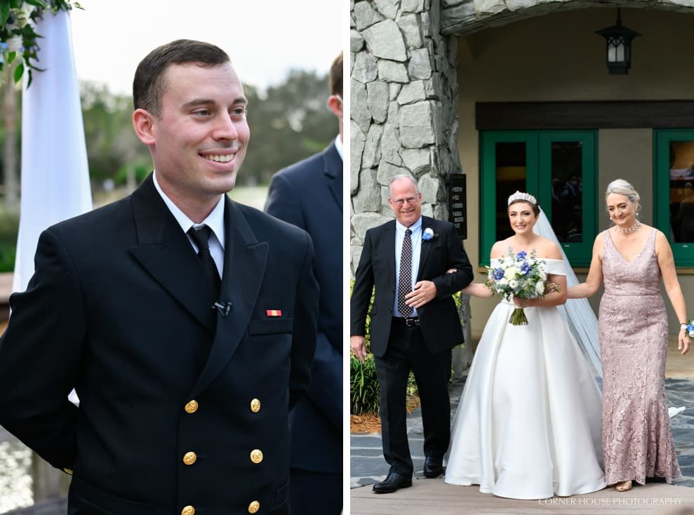 Shades of Green Wedding