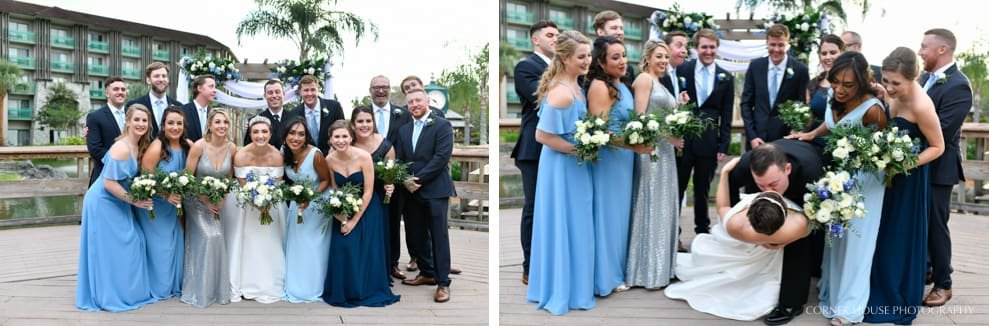 Shades of Green Wedding