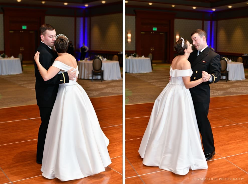 Shades of Green Wedding