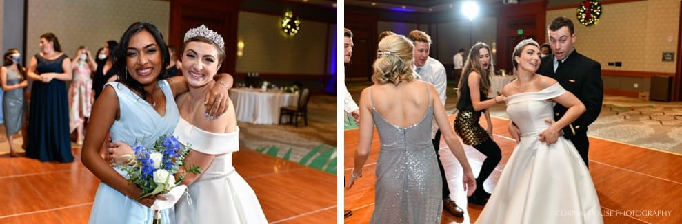 Shades of Green Wedding