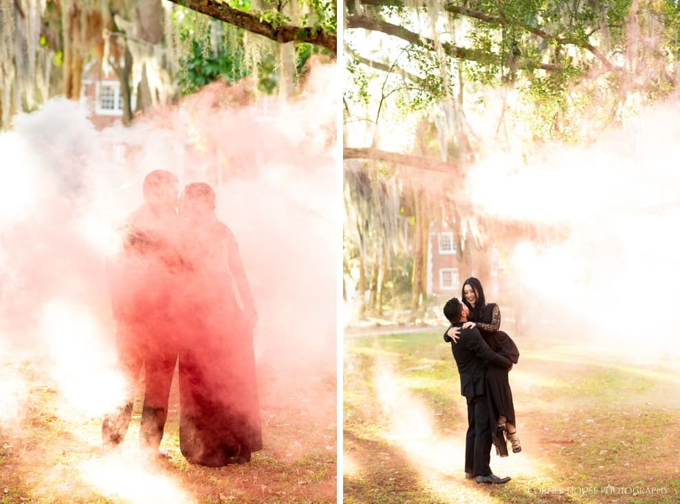 Smoke Bomb Engagement