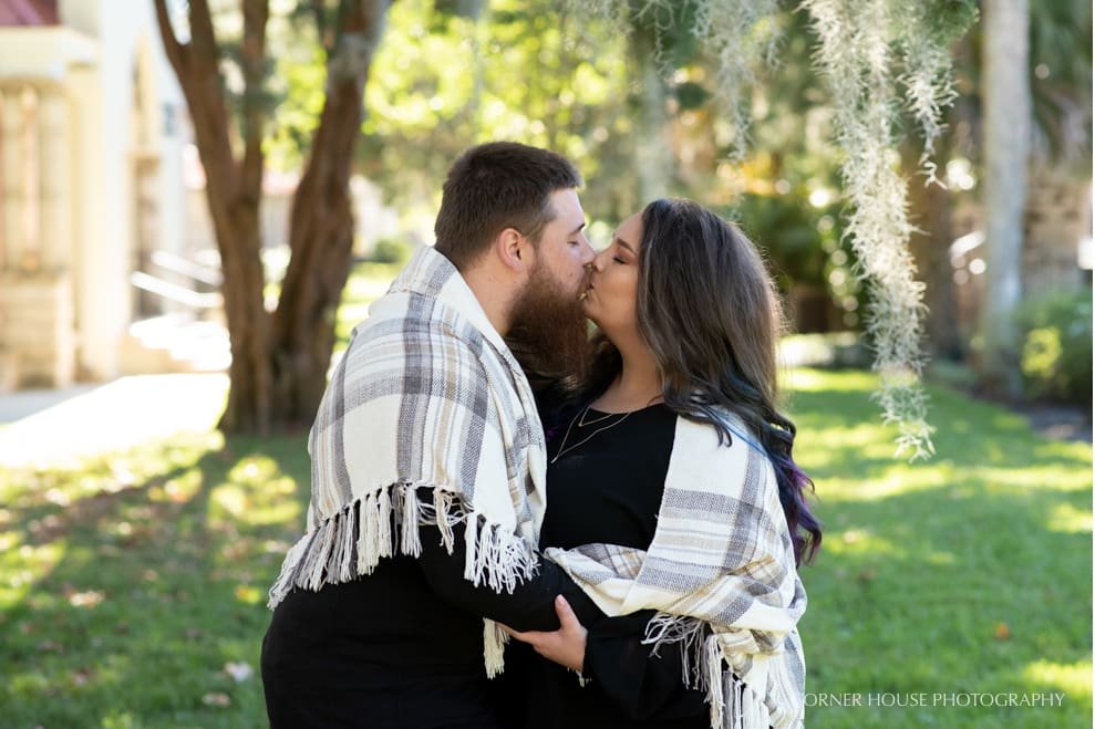 Heather & Zack’s Downtown St. Augustine Engagement