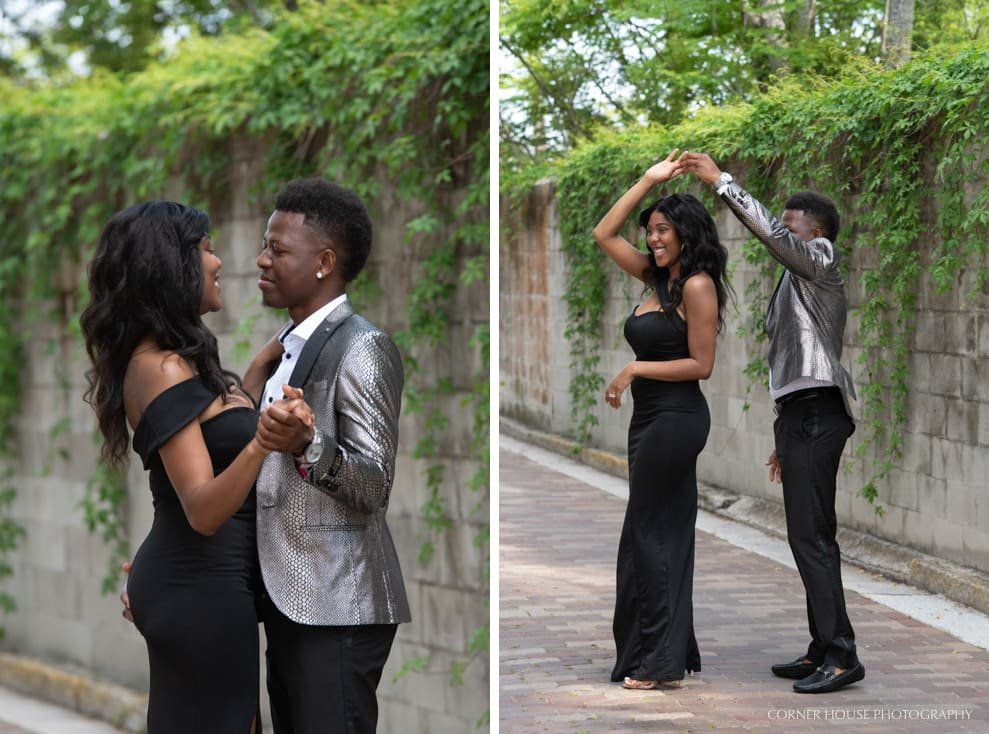 Antonia & Lovensky’s Downtown St. Augustine Engagement