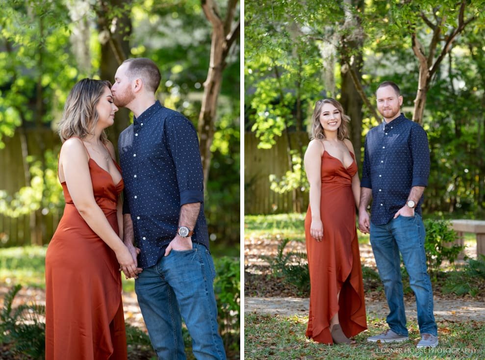 St. Augustine Garden Engagement