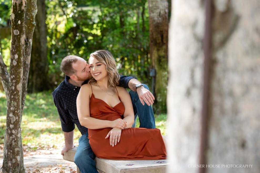 St. Augustine Garden Engagement