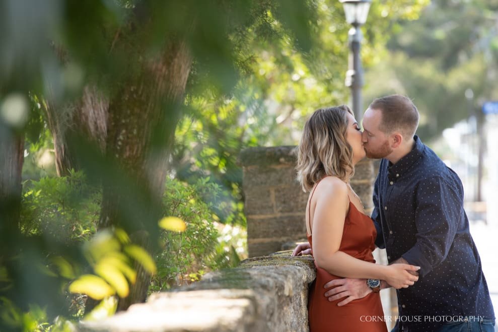 St. Augustine Garden Engagement