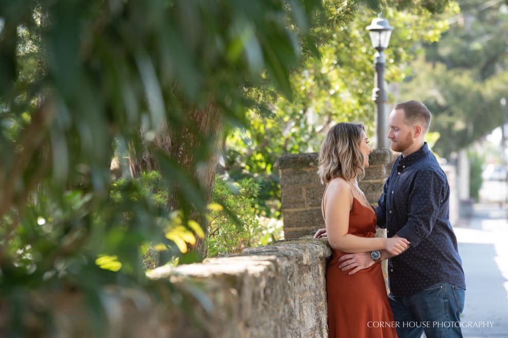 St. Augustine Garden Engagement