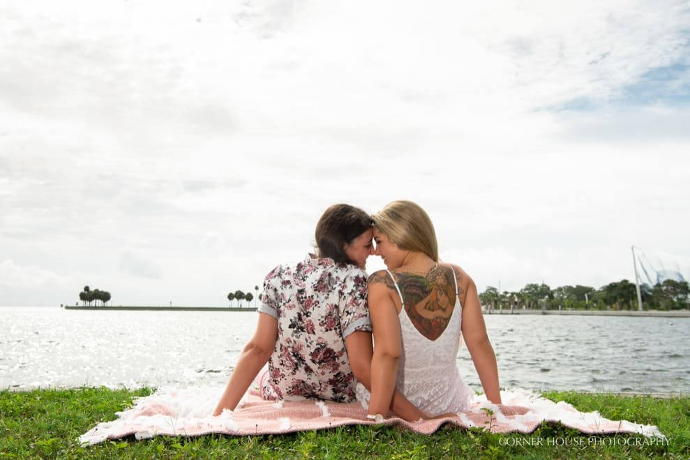 St. Pete Lesbian Engagement Photographer