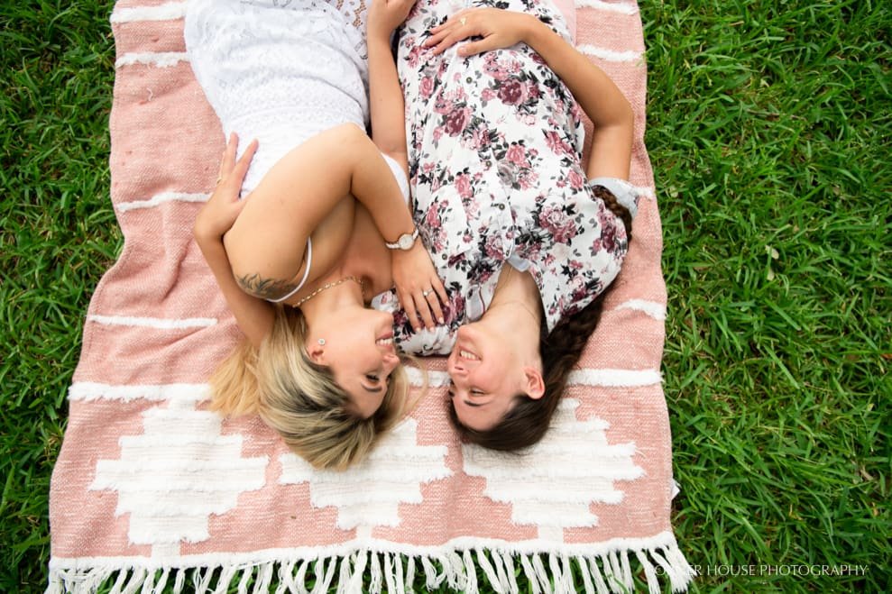 Sophia & Caitlin’s North Straub Park Engagement
