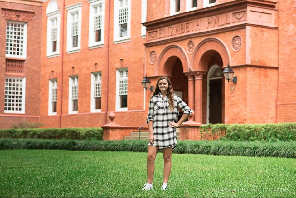 Kasey’s Lake Mary High School Senior Portraits at Stetson University