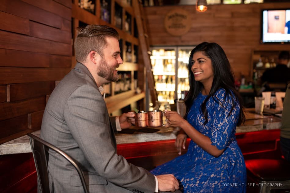 Shivana & Shaun’s Downtown Orlando Engagement