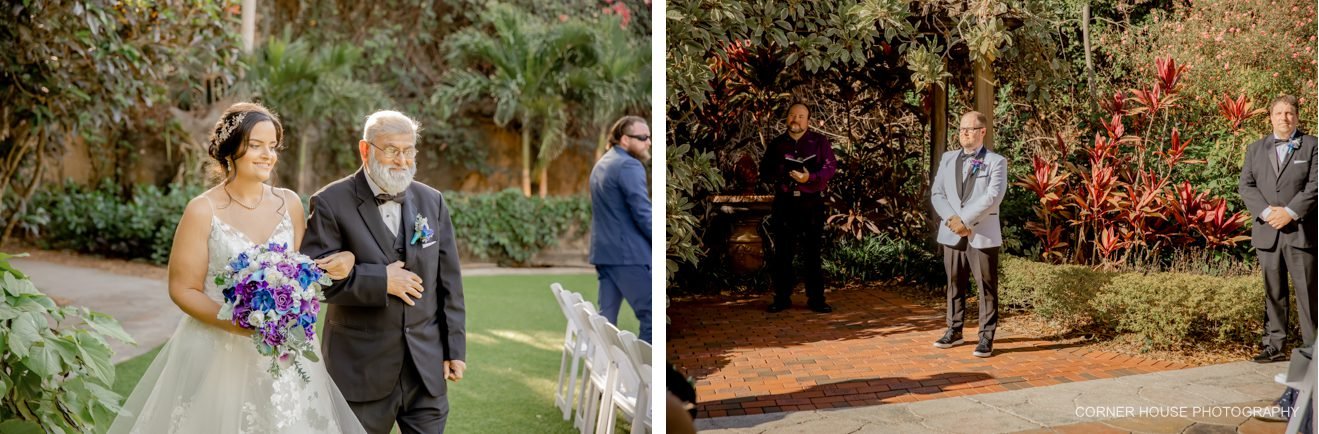 Sunken Gardens Wedding