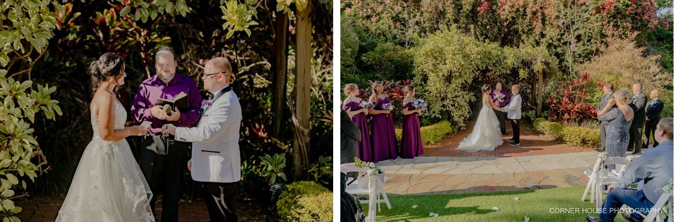 Sunken Gardens Wedding