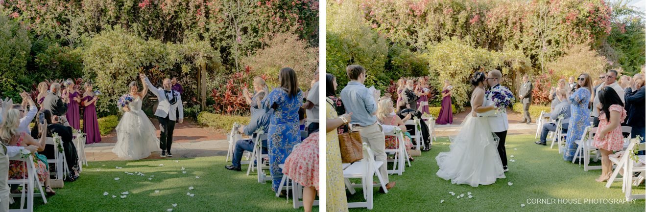 Sunken Gardens Wedding
