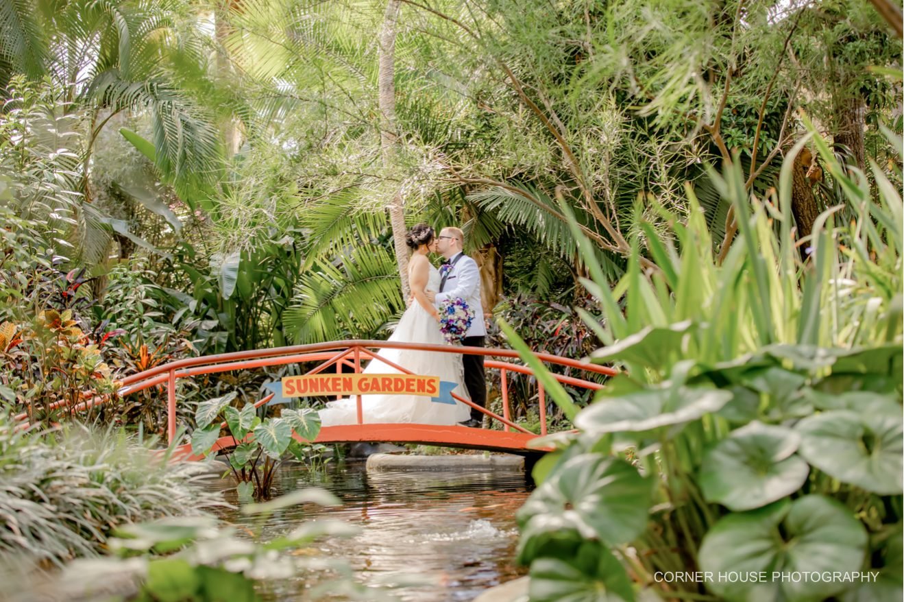 Janine & Michael’s Sunken Gardens Wedding