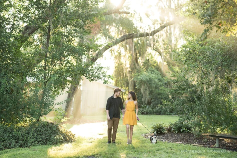 Noemi & Jacob Mead Gardens Engagement