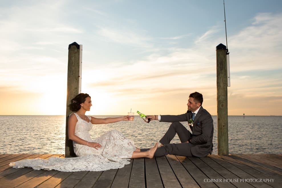 Sunset Grill at Little Harbor Wedding