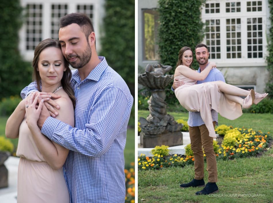Sydonie Mansion Engagement