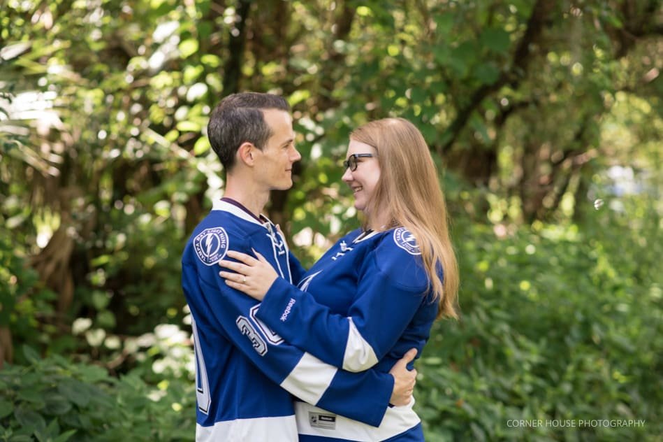 Marissa & Mark’s Tampa Bay Lightning Inspired Engagement