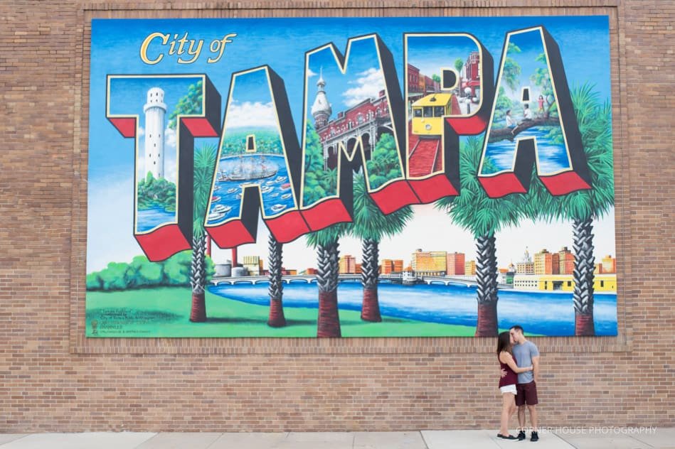 Chelsea & Bryan’s Downtown Tampa Engagement