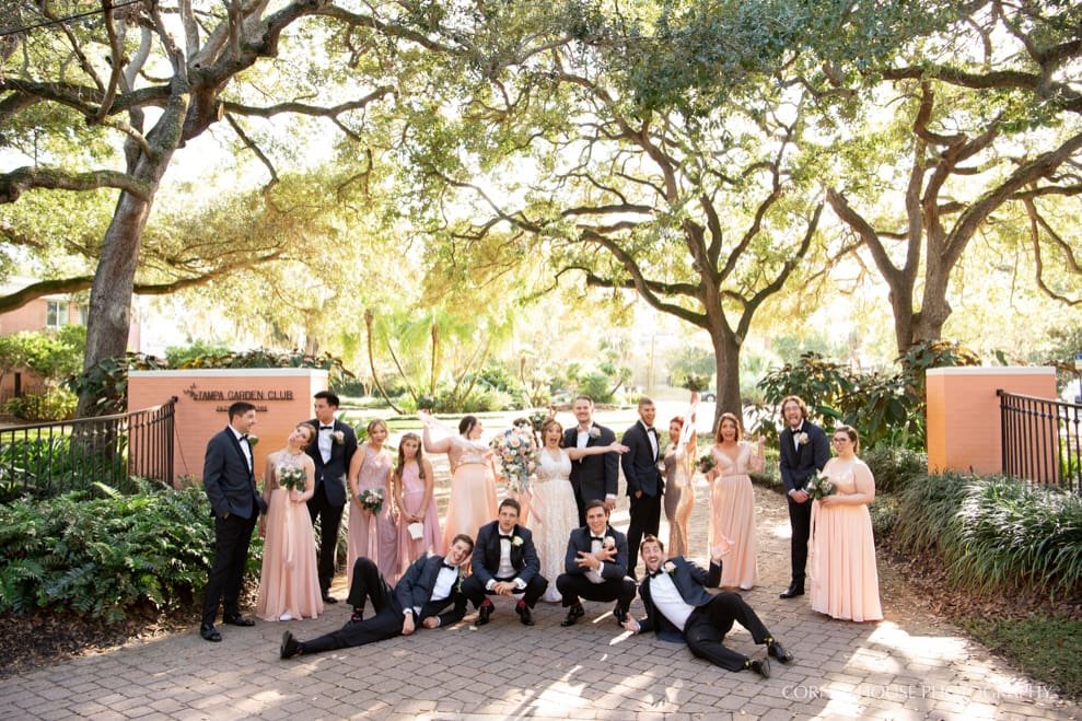 Christine & Dennis’ Tampa Garden Club Wedding