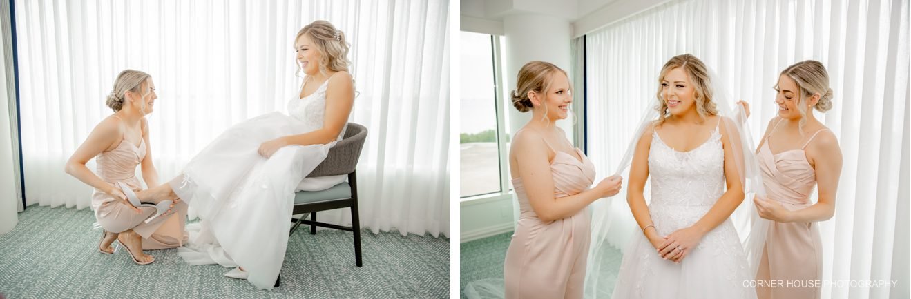 tampa river center at julian b lane park wedding