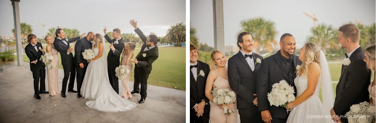 tampa river center at julian b lane park wedding