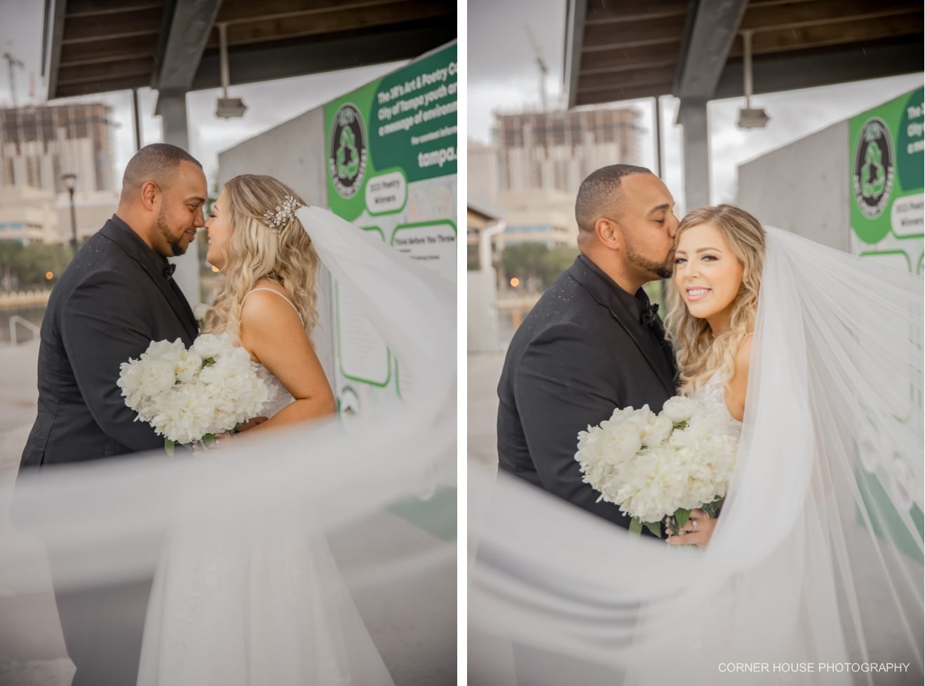 tampa river center at julian b lane park wedding