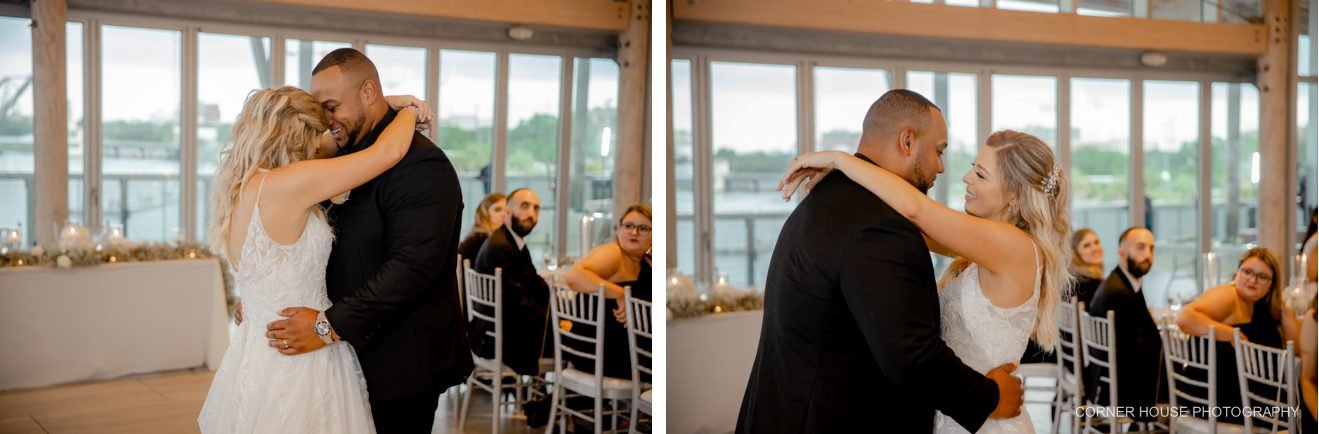 tampa river center at julian b lane park wedding