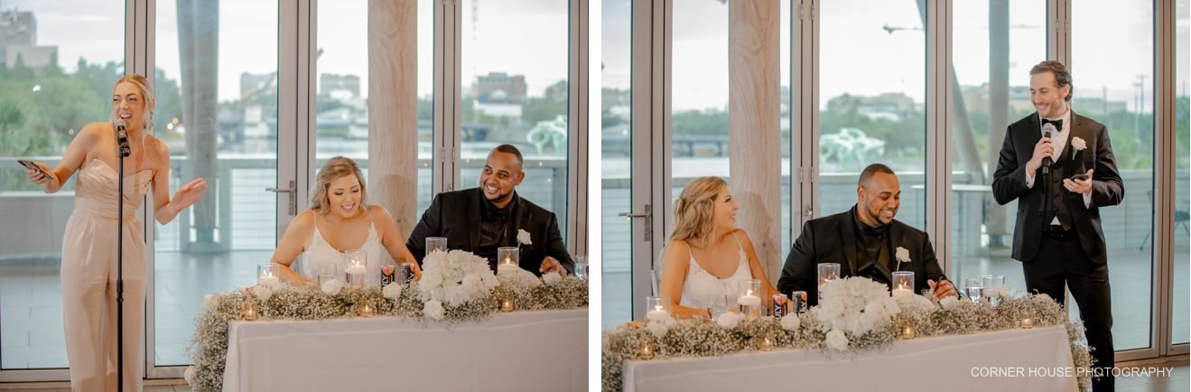 tampa river center at julian b lane park wedding