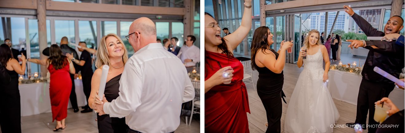 tampa river center at julian b lane park wedding