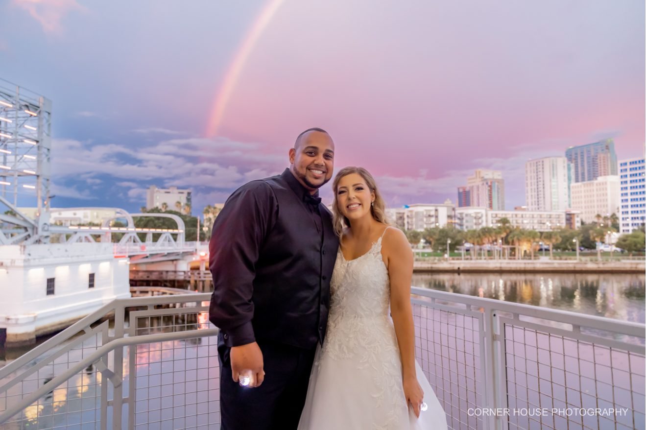 tampa river center at julian b lane park wedding