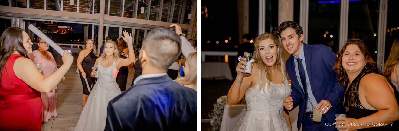 tampa river center at julian b lane park wedding