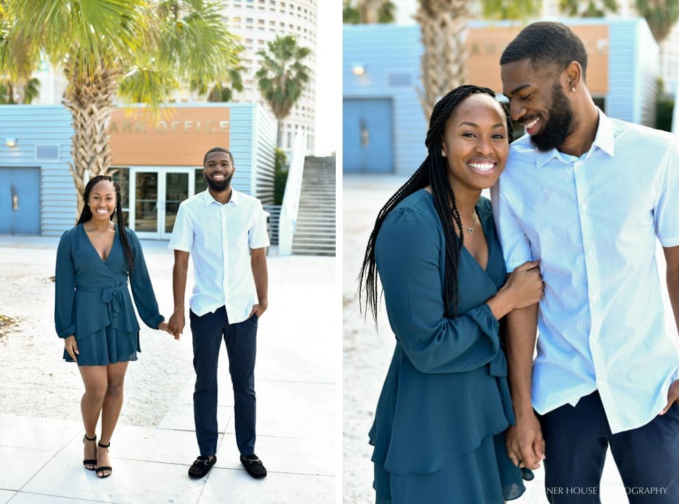 Tampa Riverwalk Engagement