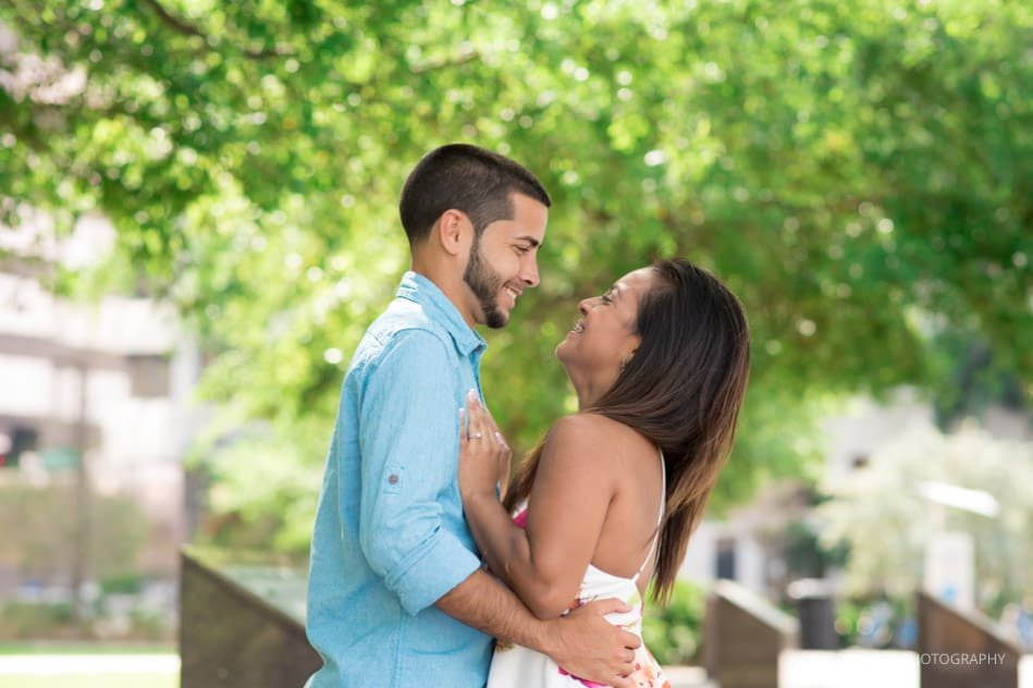 Tampa Riverwalk Engagement
