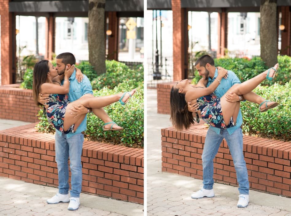 Tampa Riverwalk Engagement
