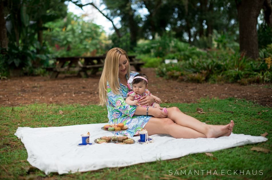 Tea Party for Two Baby Session