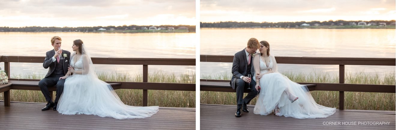 The Manor on Lake Juliana Wedding