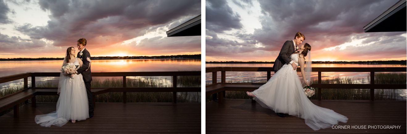 The Manor on Lake Juliana Wedding