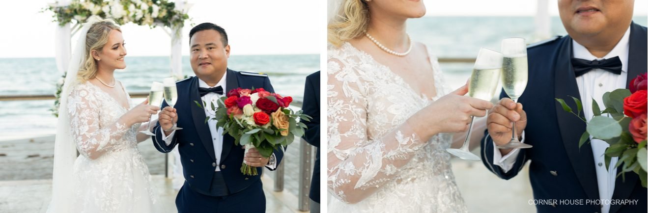 Tides Beach Wedding Satellite Beach