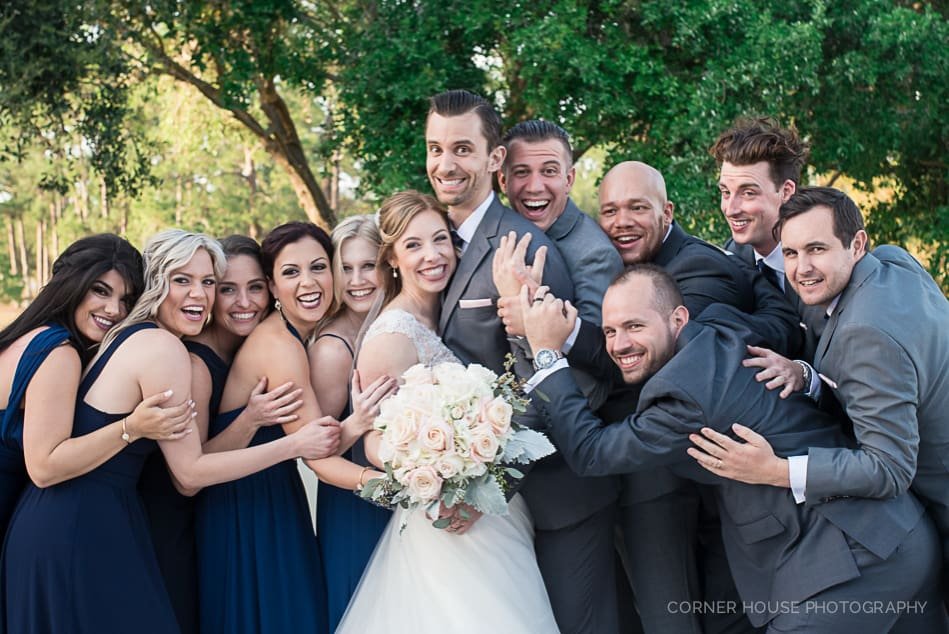 Emily & John’s Navy and Champagne Gold Timacuan Golf Club Wedding