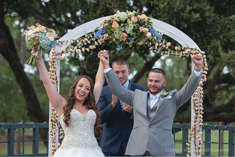 Kelsey & Alex’s Rustic Navy Timacuan Golf Club Wedding