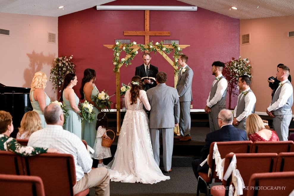 United Church of Nazarene Wedding