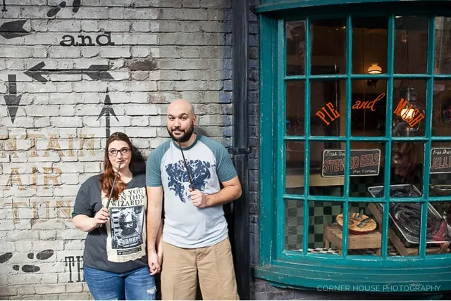 Jasmine and Anthony’s Universal Studios Engagement