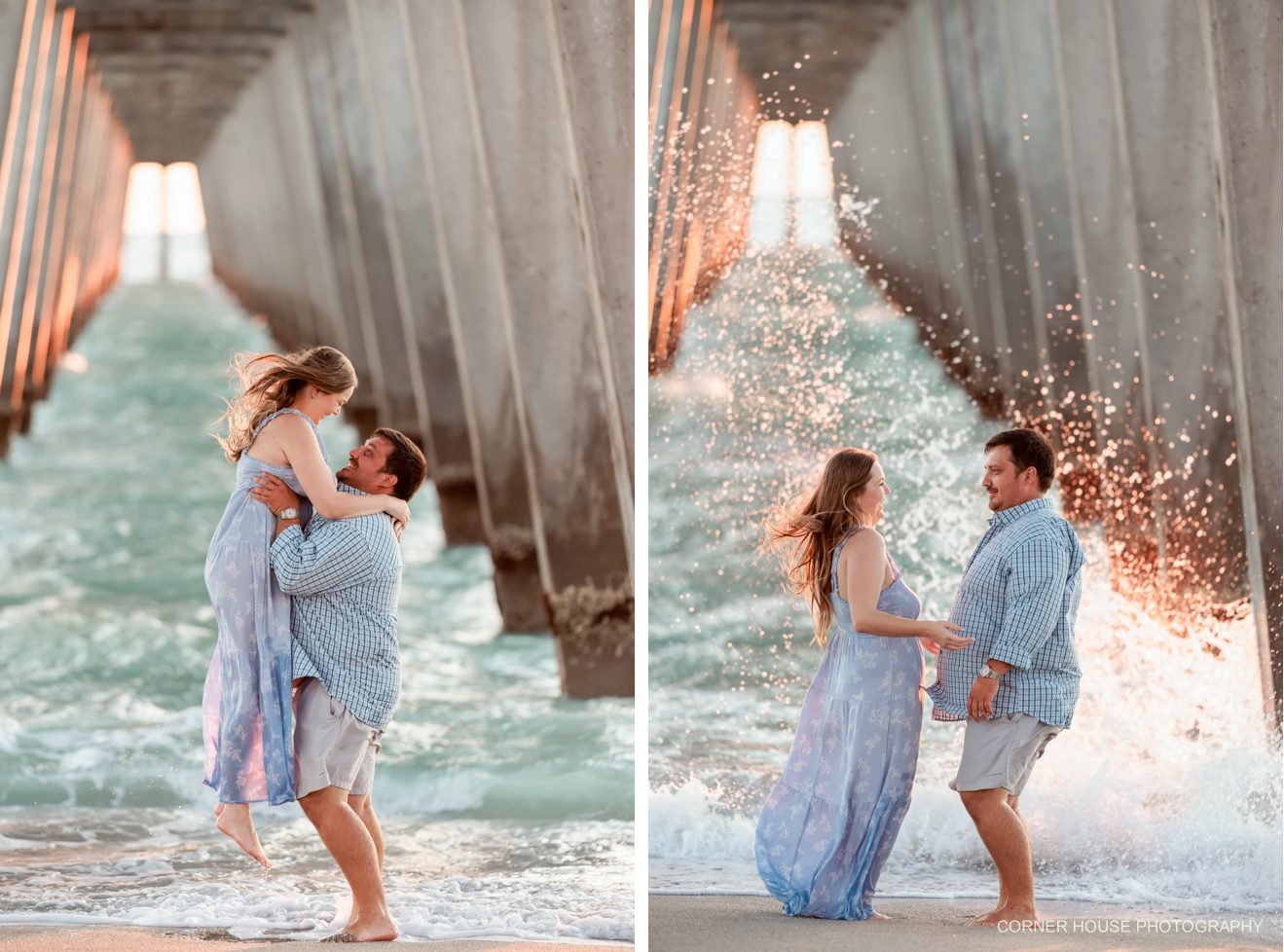 Venice Fishing Pier Engagement