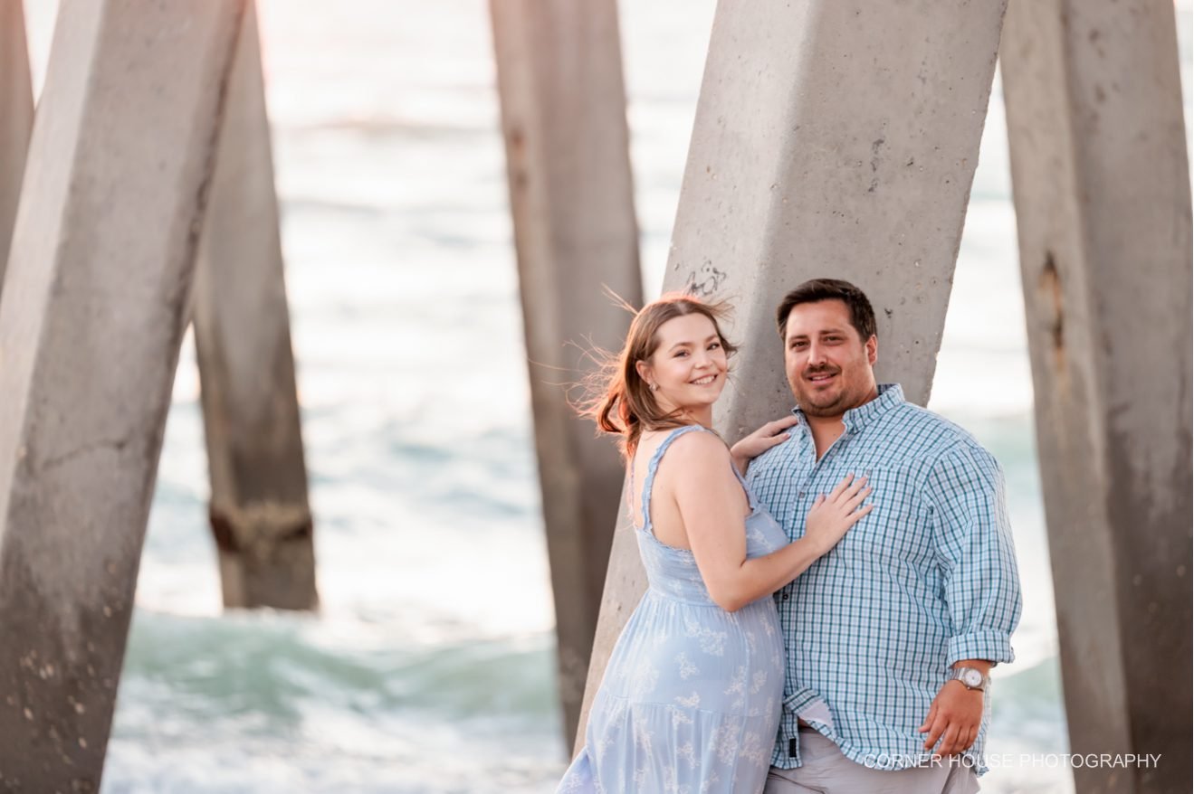 Breeana & Brian’s Venice Fishing Pier Engagement