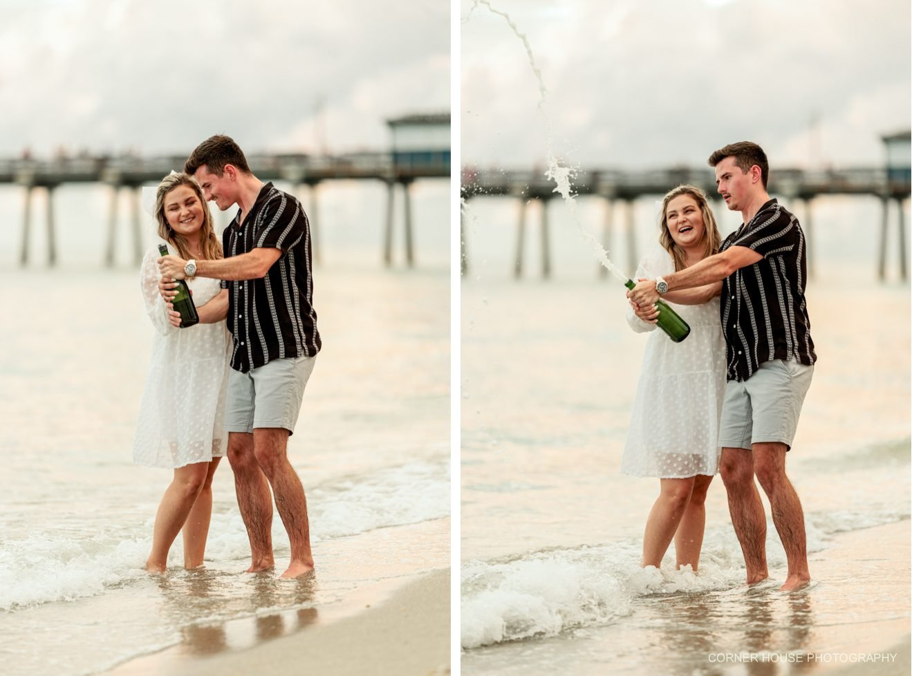 Venice Fishing Pier Engagement