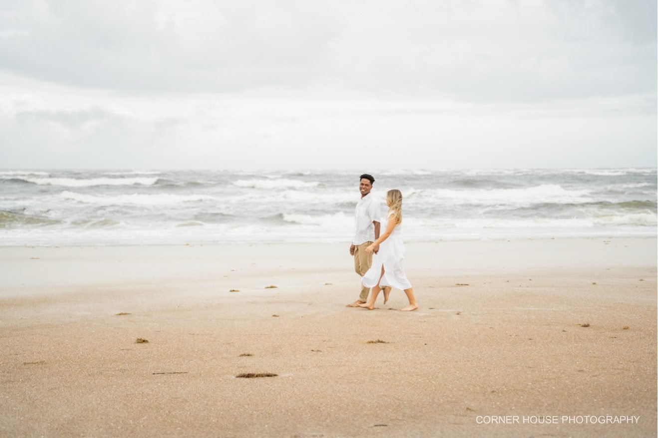 Vilano Beach Fishing Pier Engagement