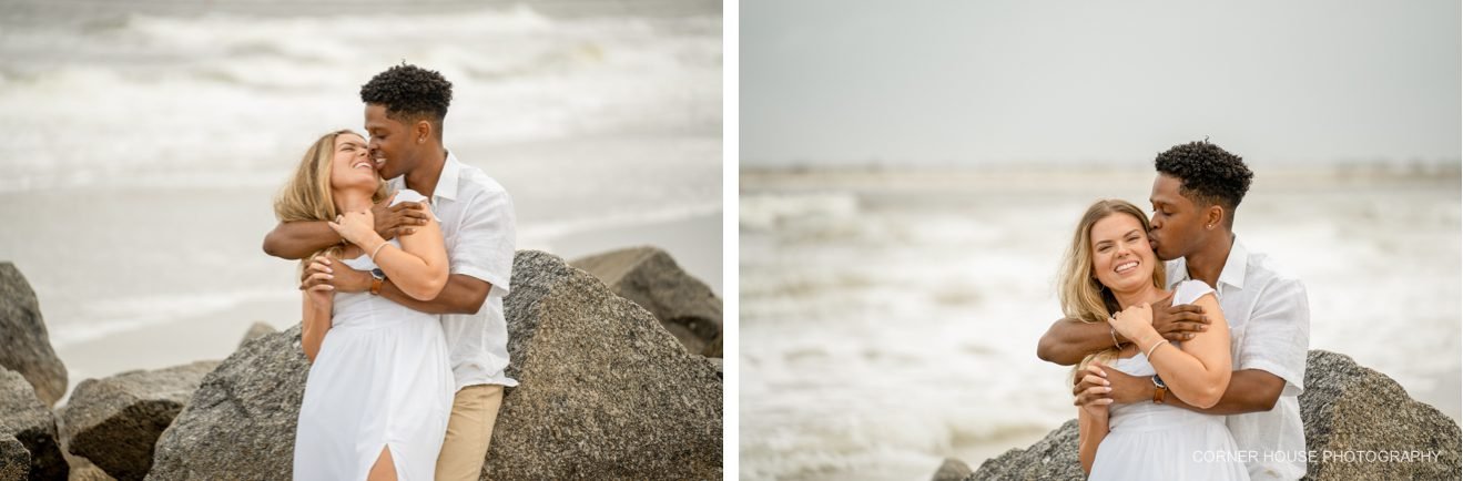 Vilano Beach Fishing Pier Engagement