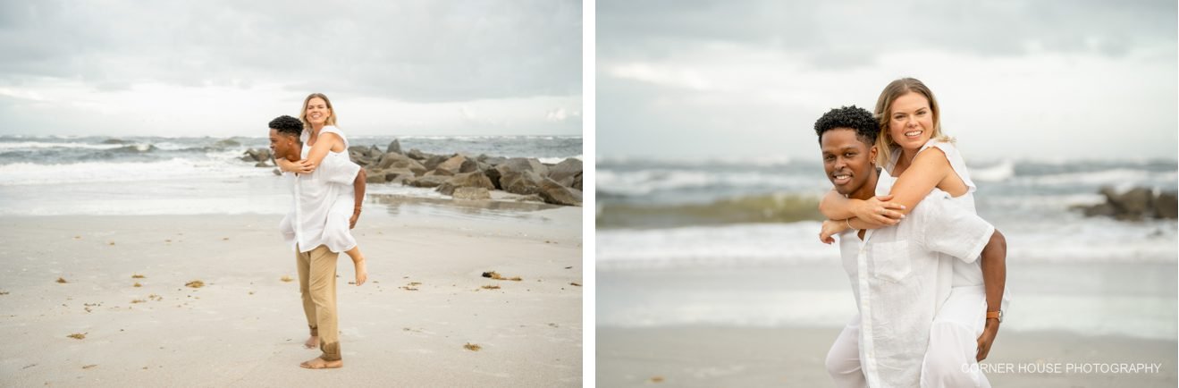 Vilano Beach Fishing Pier Engagement